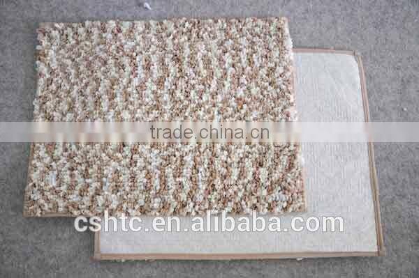 luxury acrylic forging dyed fleece carpet