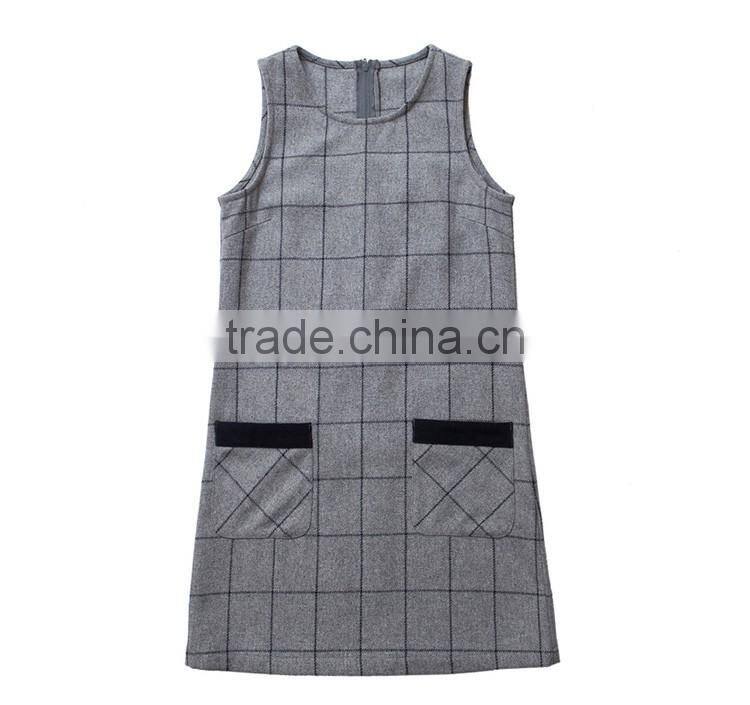 Designer School One Piece Sleeveless Dress With Shirt