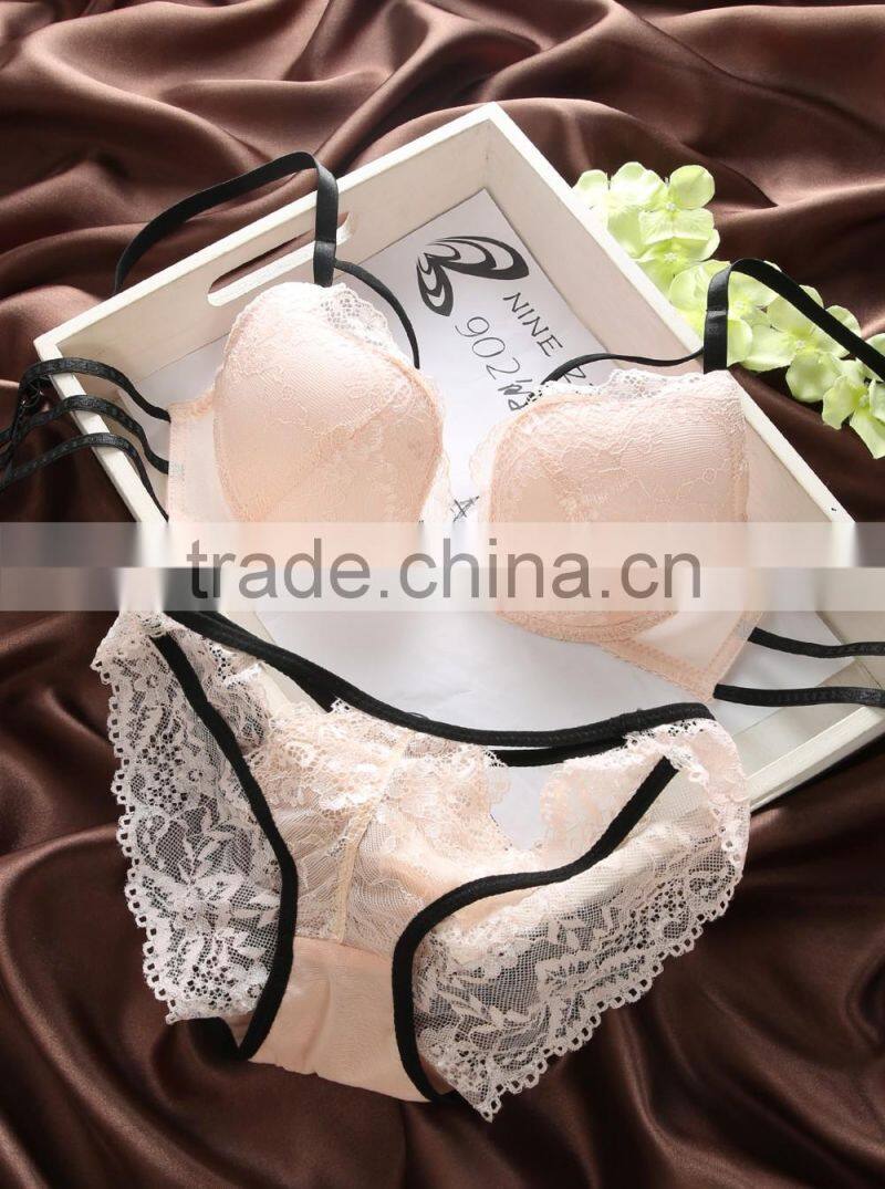 Transparent Women Sexy Stylish Hot Fancy Bra and Panty Set