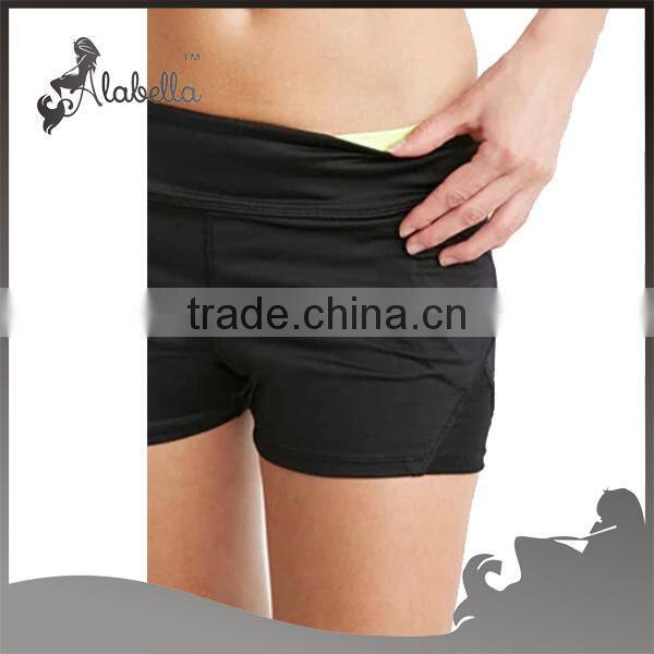 Plain sweat shorts with zipper Shorts women for wholesale