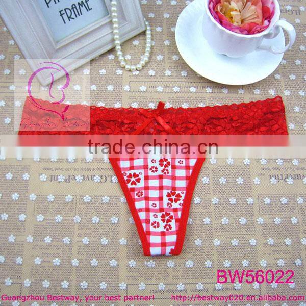 Womens hot sexy underwear soft cotton fabric fashion sexy lingerie