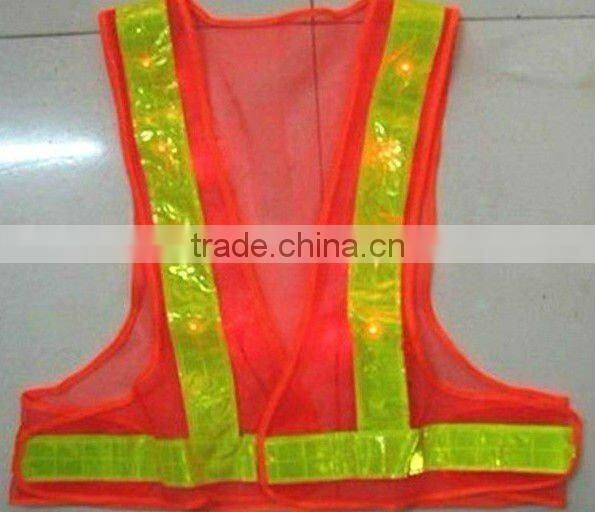 Fluorescent reflective safety clothes