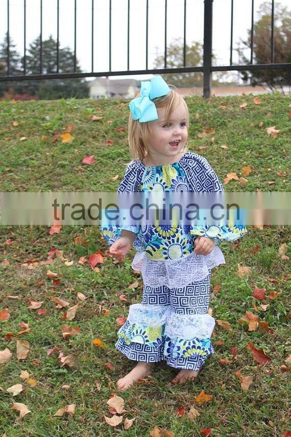 2017 new fashion clothes Kids wear children pants childrens boutique clothing wholesale baby girl summer clothing set