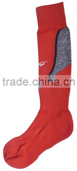 2015 cotton material soccoer sports socks cheap socks