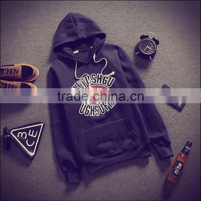 top selling supreme quality custom cotton pullover hoodie printing