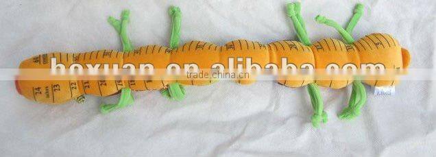Hot!!!Popular Colorful Musical Inchworm musical baby plush toys educational toys