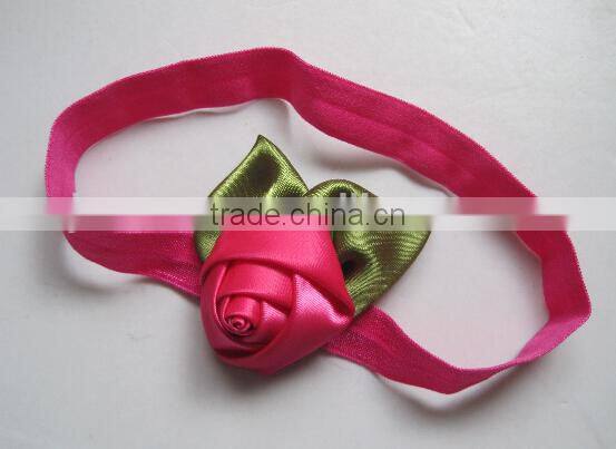 handmade flower baby bow headband