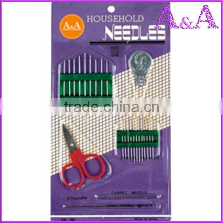 D&D needlework materials hand sewing needles for wool and yarns assorted needles nickel free needles set