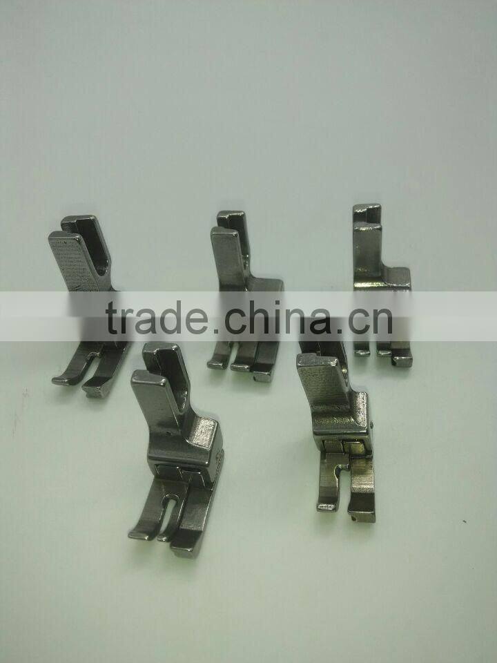 Industrial sewing machine whole steel RIGHT & WIDE presser foot CR 1/4E,CR3/16E,CR1/8E,CR1/16E,CR1/32E