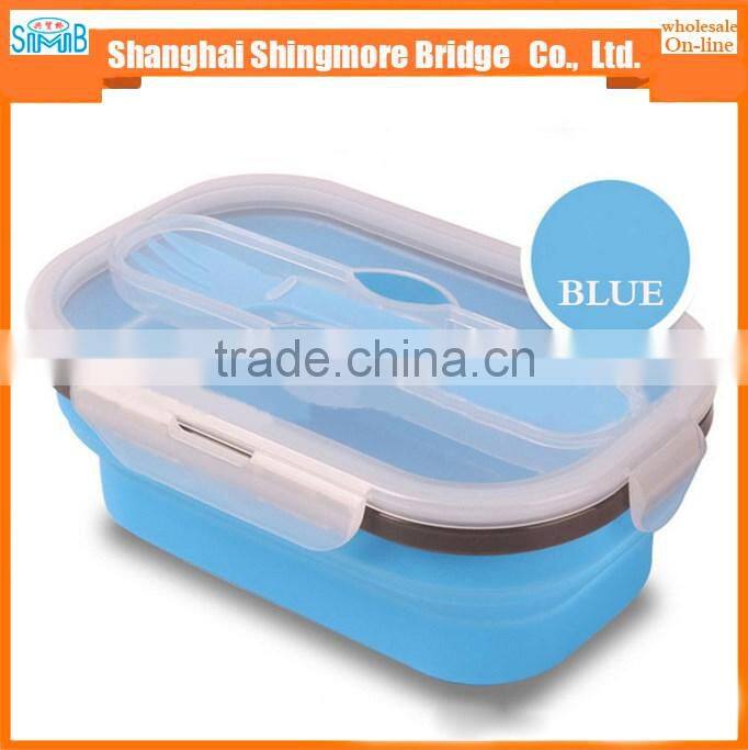 2017 alibaba china supplier hot sales good quality silicone bento lunch box