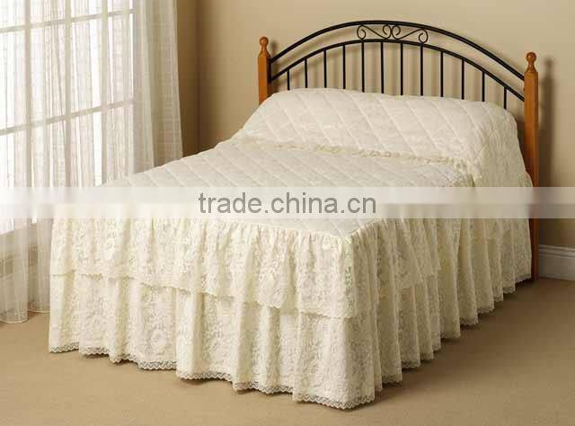 China supplier hot selling 100% cotton bed spread printed bed cover