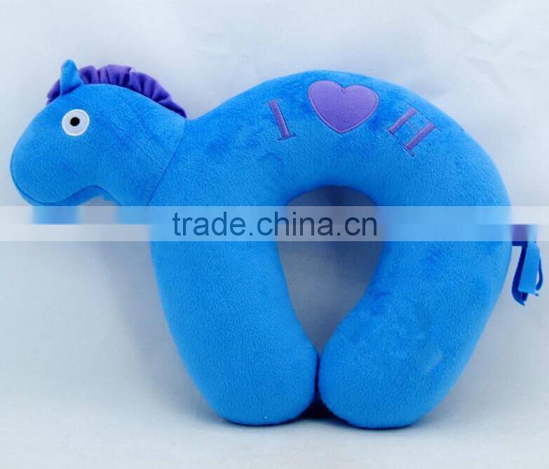 oem factory new product Foam particles U-Neck pillow plush toy pillow plush toys