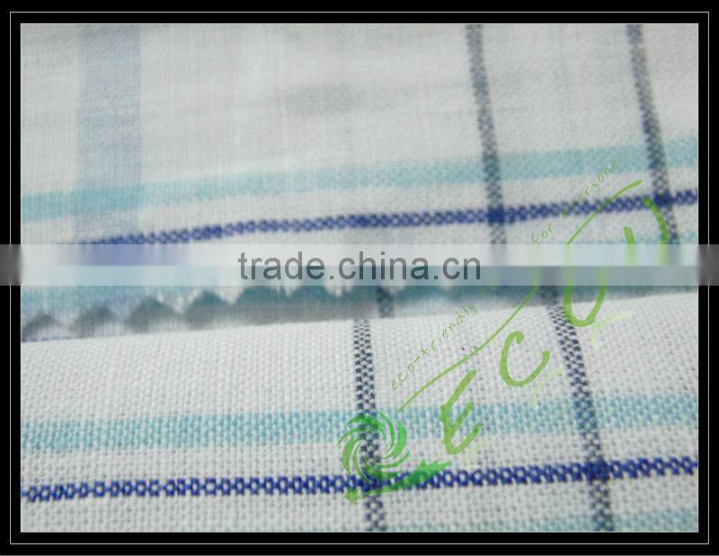 150gsm 17S 17S 100%linen yarn dyed textile