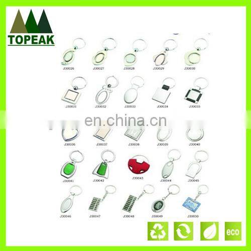 Promation cute cartons rubber gift metal keychain key ringsr key chains