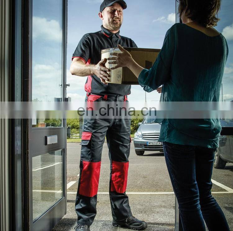 Polyester/cotton Industrial Work Pants with Durable Knee Pads