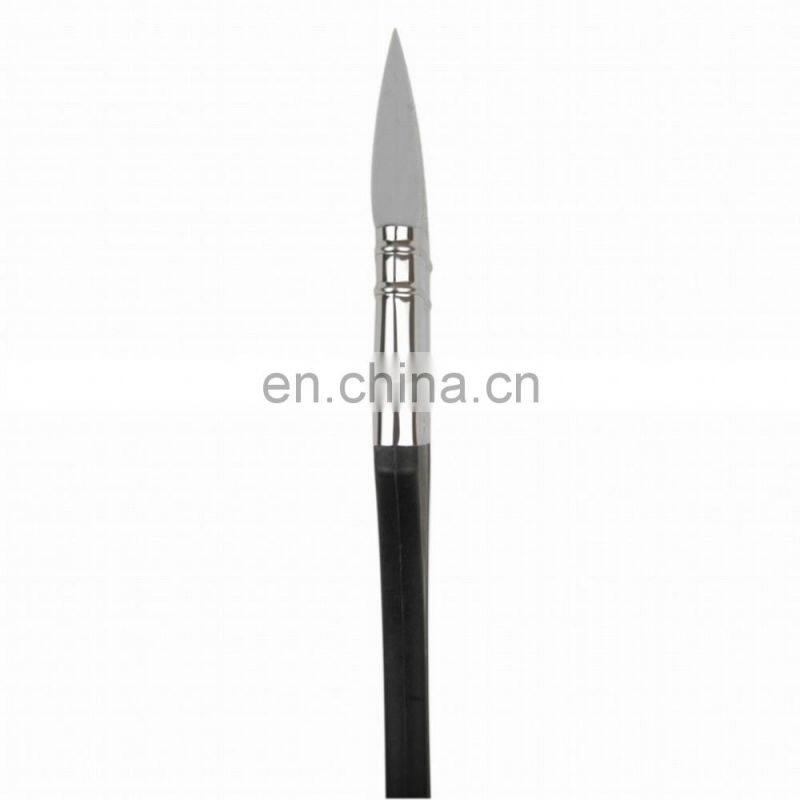 Grey Silicon Flat End 1" Wide Colour Shaper Painting Tool