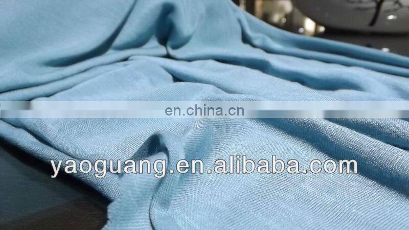 Knit 100%Cotton jersey fabric for T-shirt