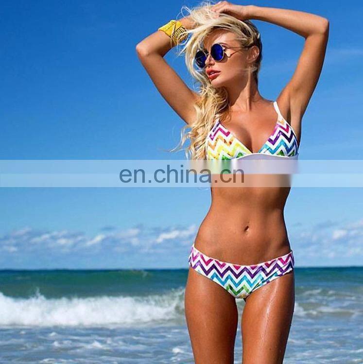 2016 hot sale women sexy swimwear good quality custom made bikini