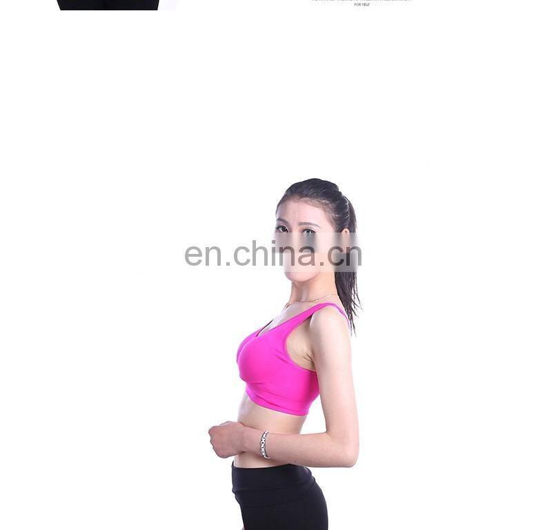 Ladies seamless fitness yoga sports bra breathable moisture wicking stretchy#YD01