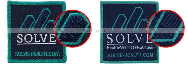 embroidery clothing brand name logo patch