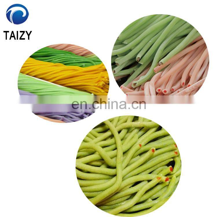 Colorful hollow pasta machine / Hollow noodles making machine / Noodles extruder machine