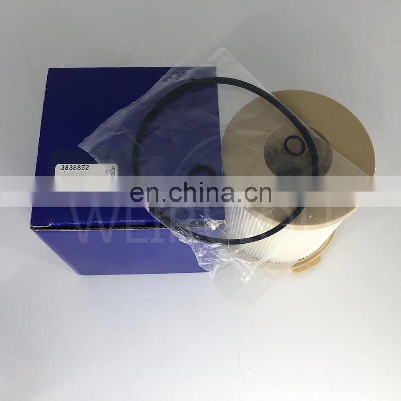 Excavator accessories diesel filter Diesel engine fuel filter 3838852