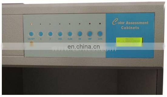 ZONHOW 4 Lamps Color Matching Light Box TextiLe Color Matching Chamber Light Box for Inspection