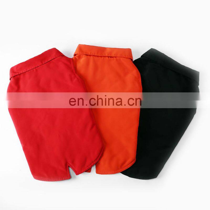 Warm Waterproof Clothes Dog Jacket Polo Collar Pet Dog Winter Clothes