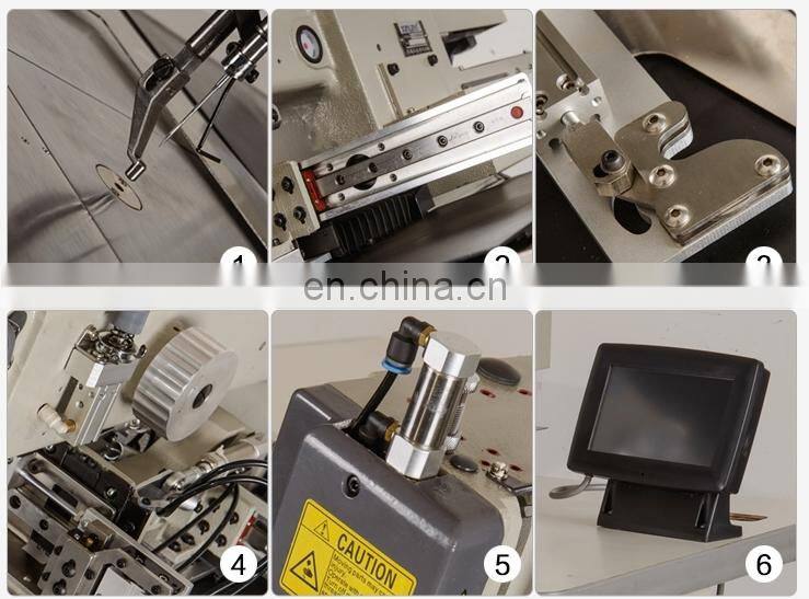 computer buckle component pattern sewing machine for leather belt