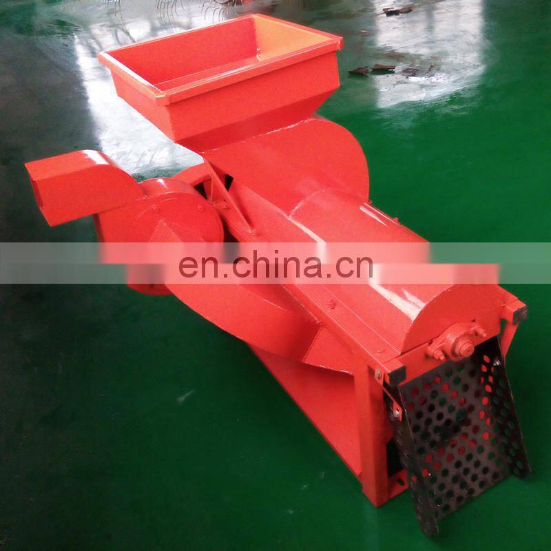 5-6Ton per hour movable 4 Wheels tracotr rear 3 point linkage pto drive maize sheller thresher