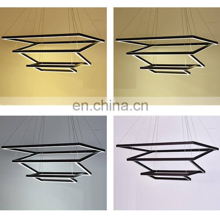 Modern Fashion home decorative led light acrylic chandelier