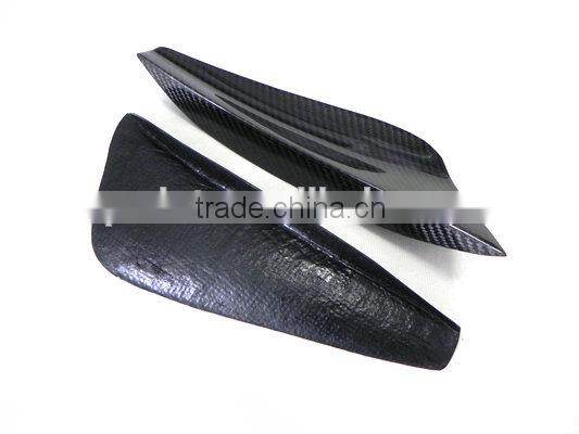 For Volkswagen Scirocco Carbon Fiber Front Bumper Canard