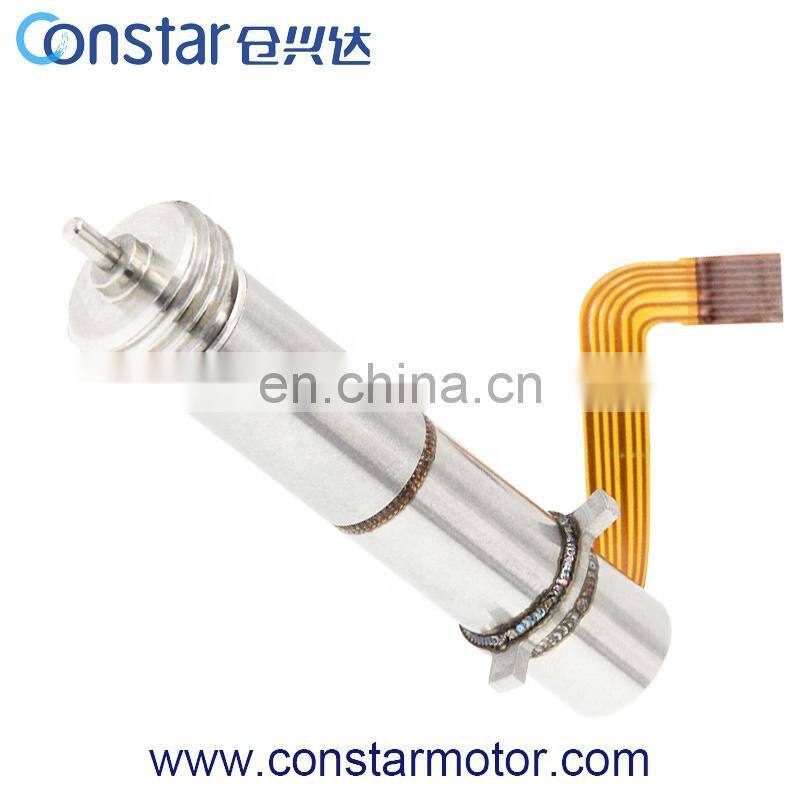 High torque low rpm 8mm mini dc gear motor with encode mini dc motor manufacturer