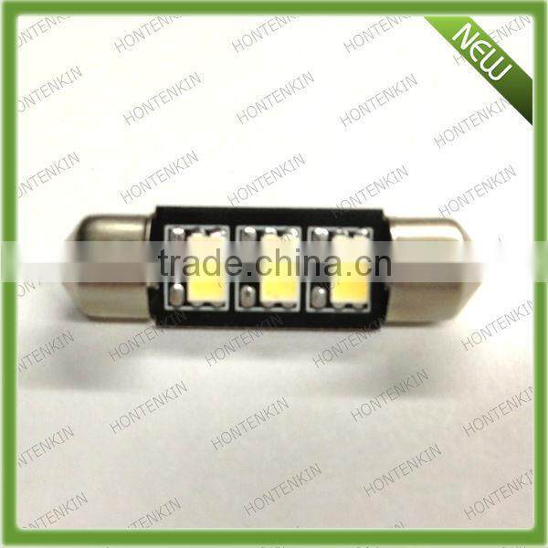 Bright White 3 SMD 5730 LED Festoon 36mm 39mm INTERIOR Dome Light 239 272 C5W