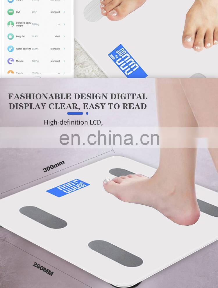 Household Bathroom Weighing Electric Body Fat Scales Wifi Smart Digital Weight Scale
