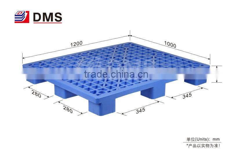 Euro Type virgin PP Single Faced Plastic Pallet 3# 1200x1000mm