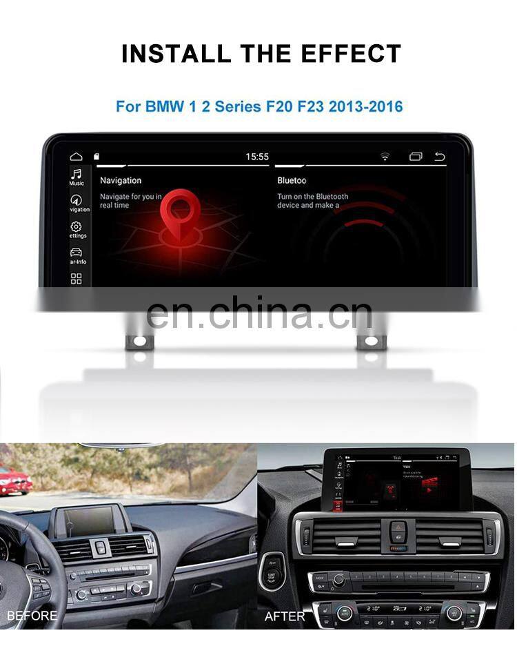 Car GPS Navigator Auto Stereo for BMW X1 F48 2016 2017 NBT System with System Retained Touch Screen