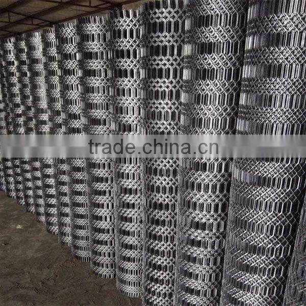 expanded metal sheet galvanized gothic mesh