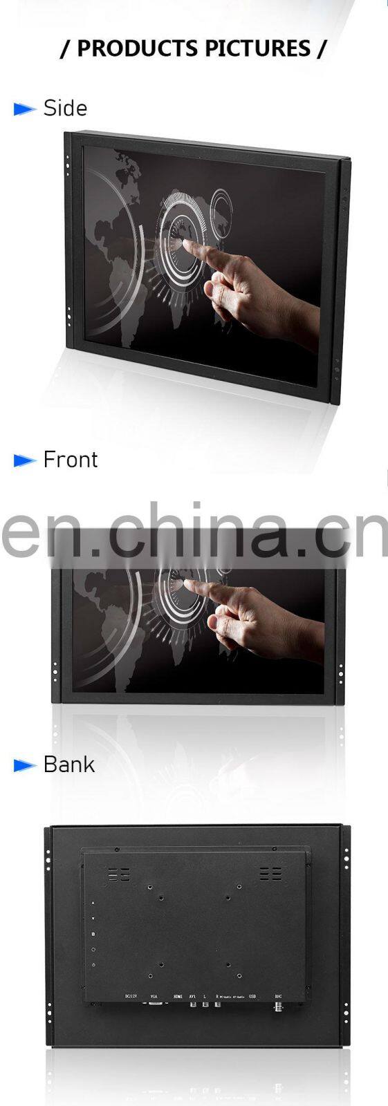 15 inch Desktop Open frame Monitor HD Gaming Computer China TV Price Cheap with 15inch Metal case