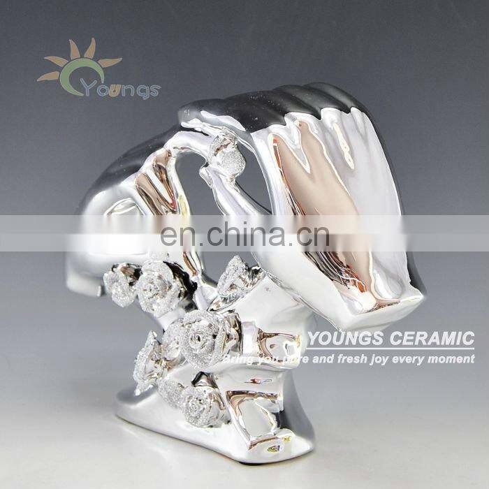 Nice Chinese Hand painted Ceramic Art Decorative Craft Display for House