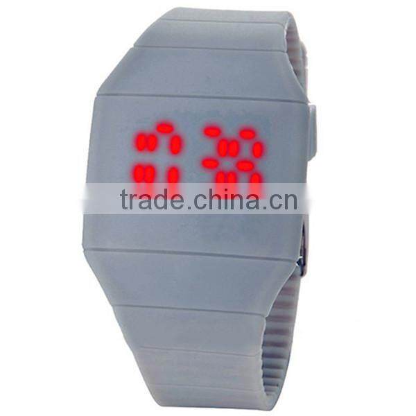 China factory ultra thin led watch