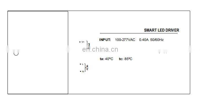 US Dimmable LED Driver remote lighting control 100~277VAC/40W led bulb driver