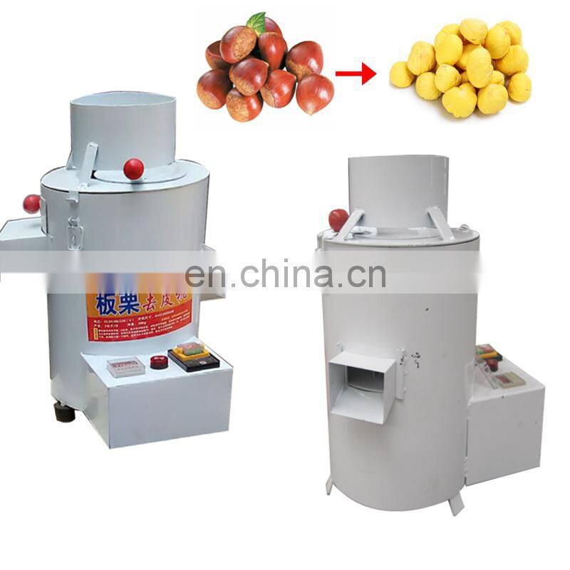 The newest Hazelnut Ginkgo Chestnut peeler cracker machine