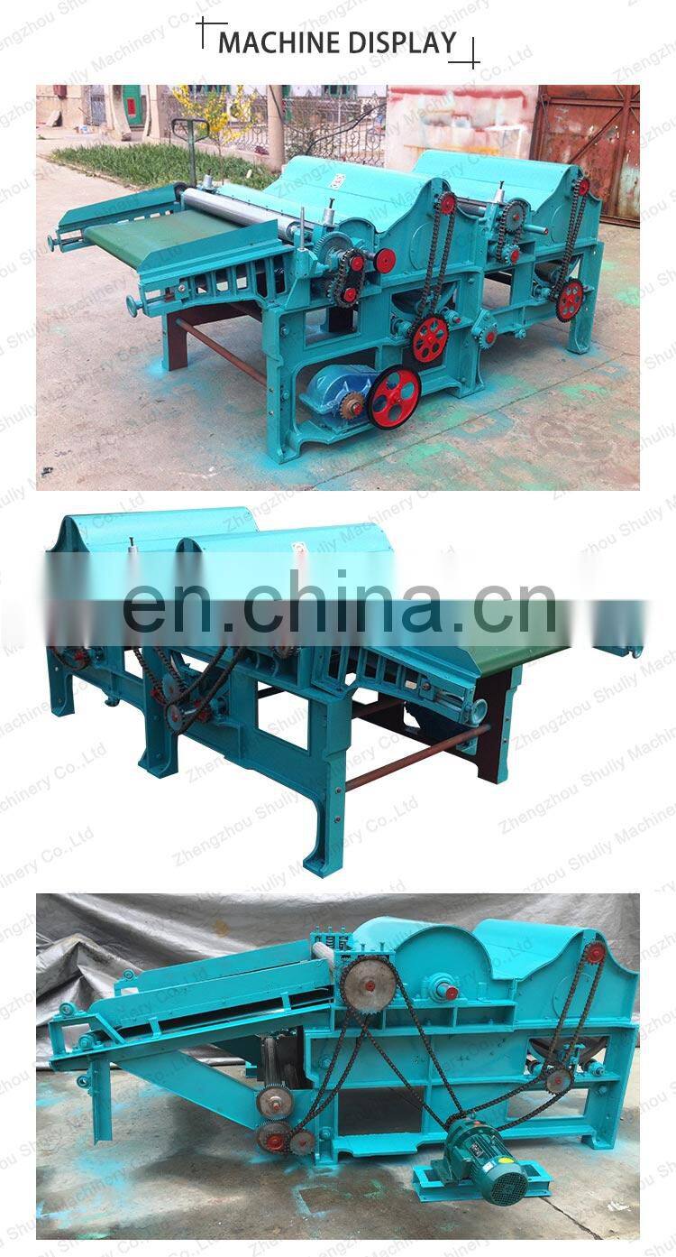 New Design Textile Recycling Cotton Waste Opening Machine For Sale