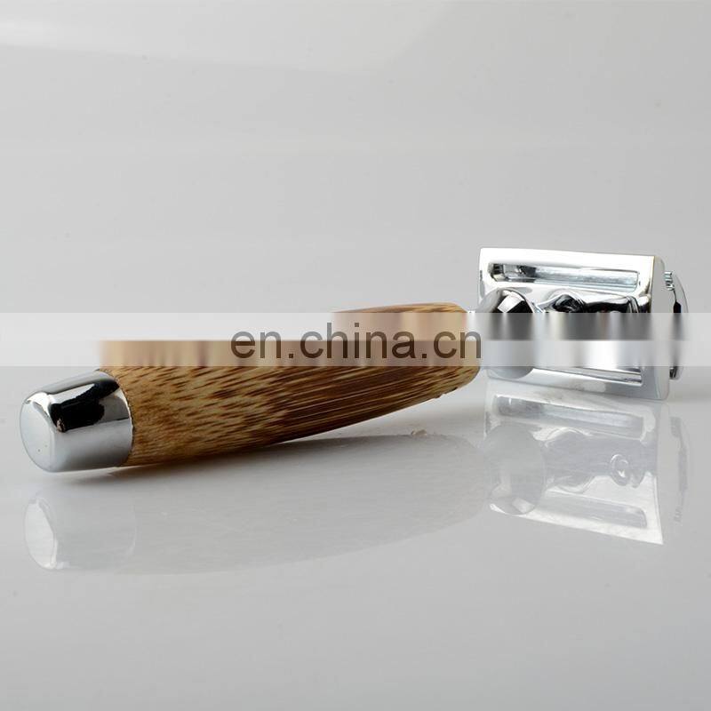 Father Gift Bamboo Shaving Barber Safety Razor