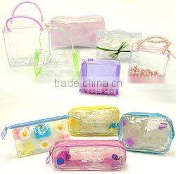 PVC cosmetic bag,clear pvc bag