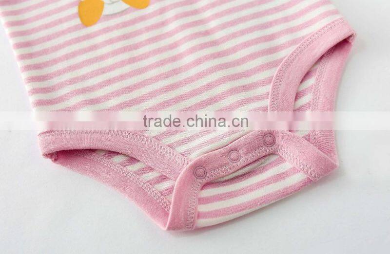 baby rompers babysuit with front print