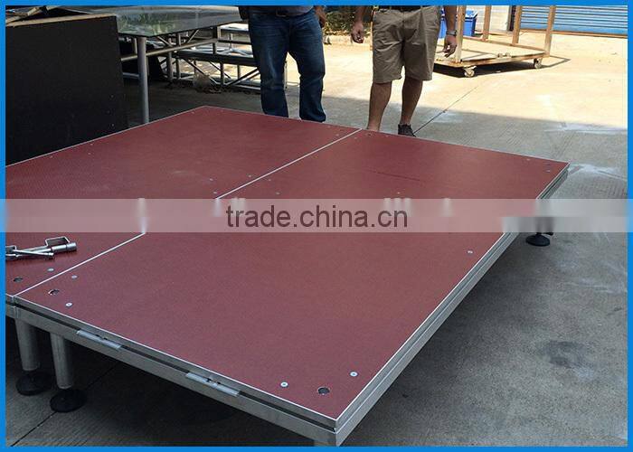 2015 ACS stage covering, portable stage, used stage for sale