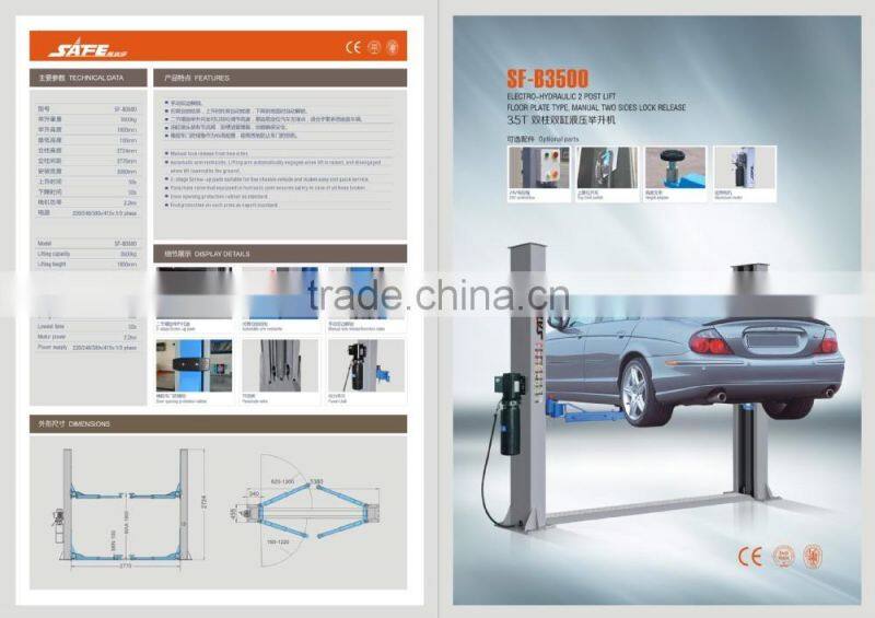 SF-H3500 Two Level Alignment Scissor Lift, Car Lift Equipment, Lift Car