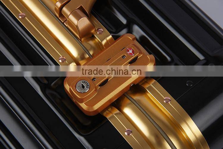 High Quality Aluminum Magnalium Luggage Case for Travelling With GPS-8 colors